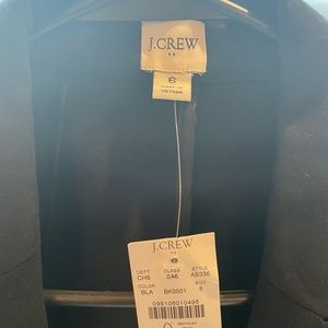 BRAND NEW Black J.Crew Womens Blazer Size 6